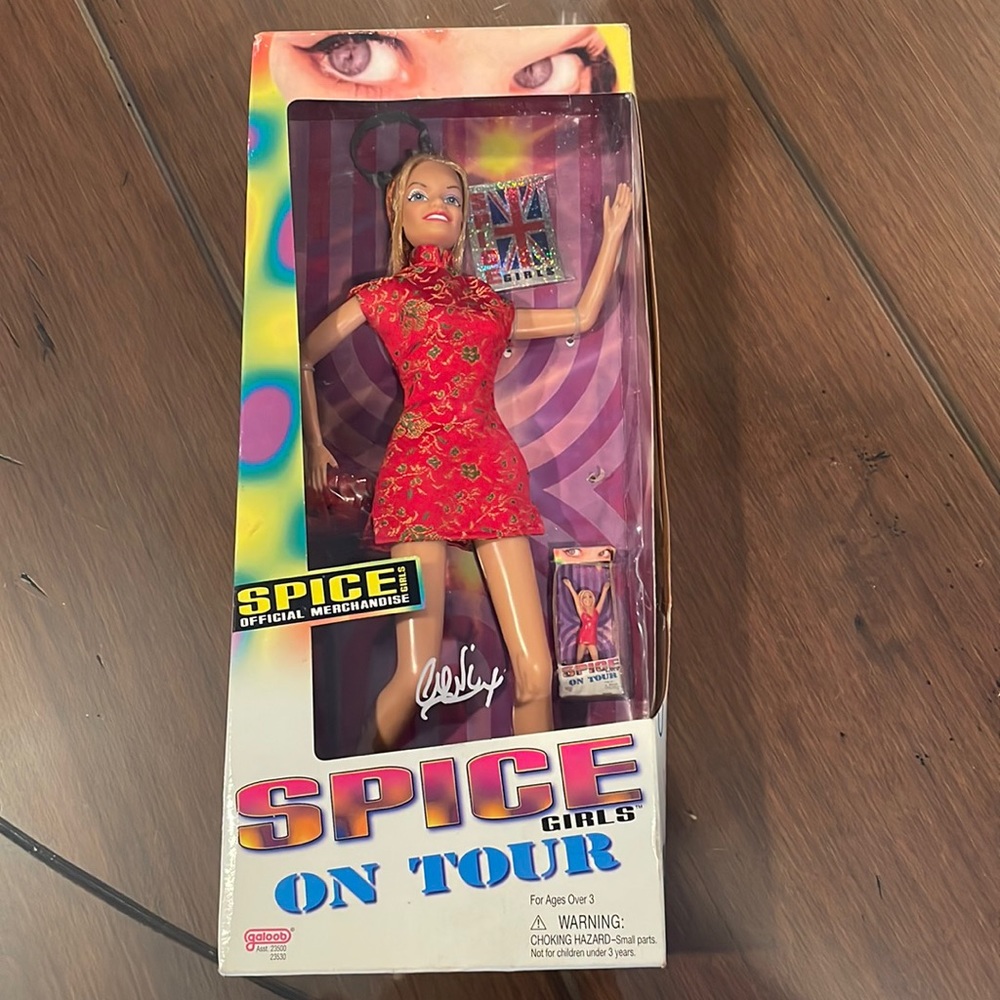GERI spice girls doll x Barbie